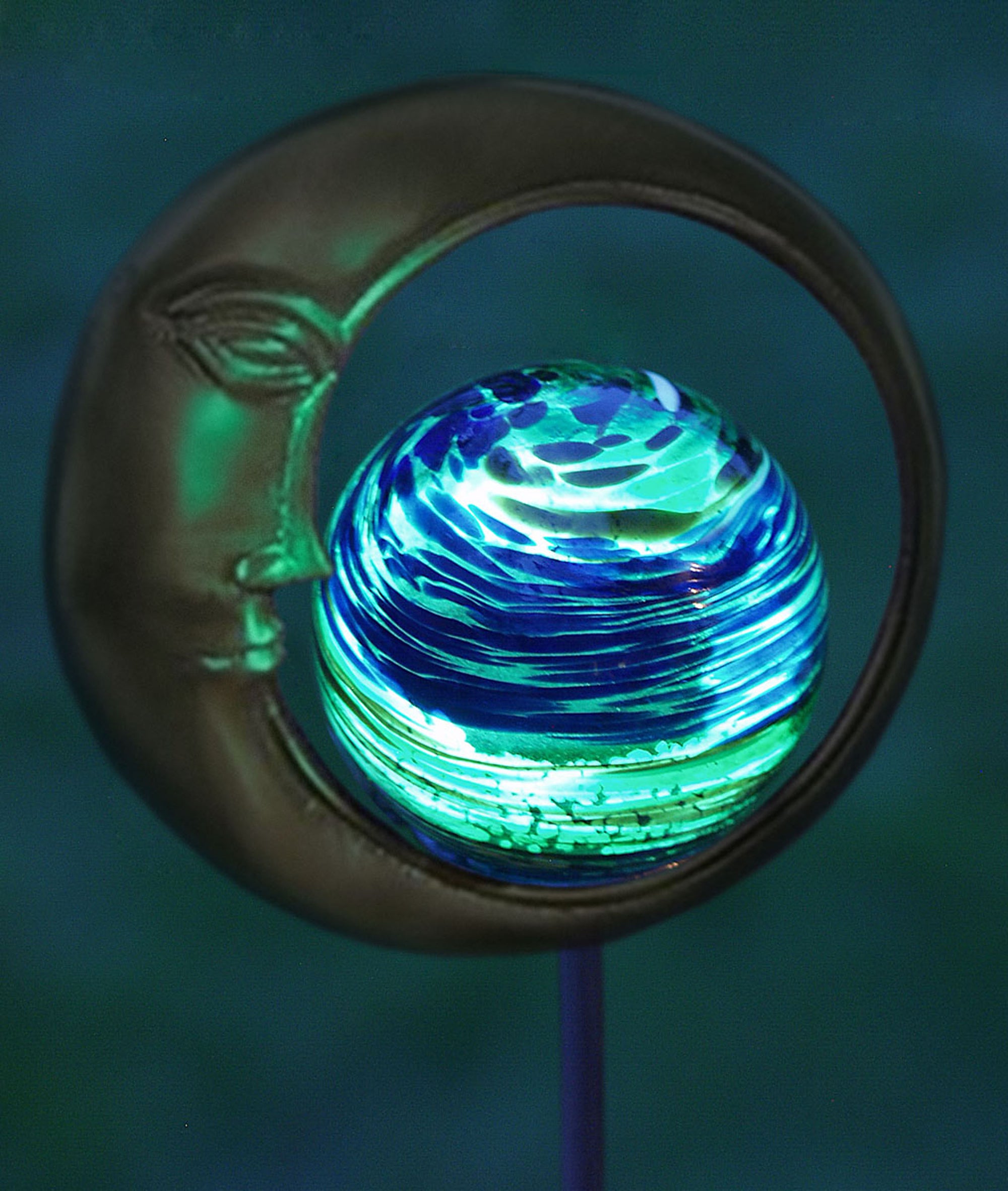 Replacement 2.5" Illuminarie Globe (Blue Swirl)
