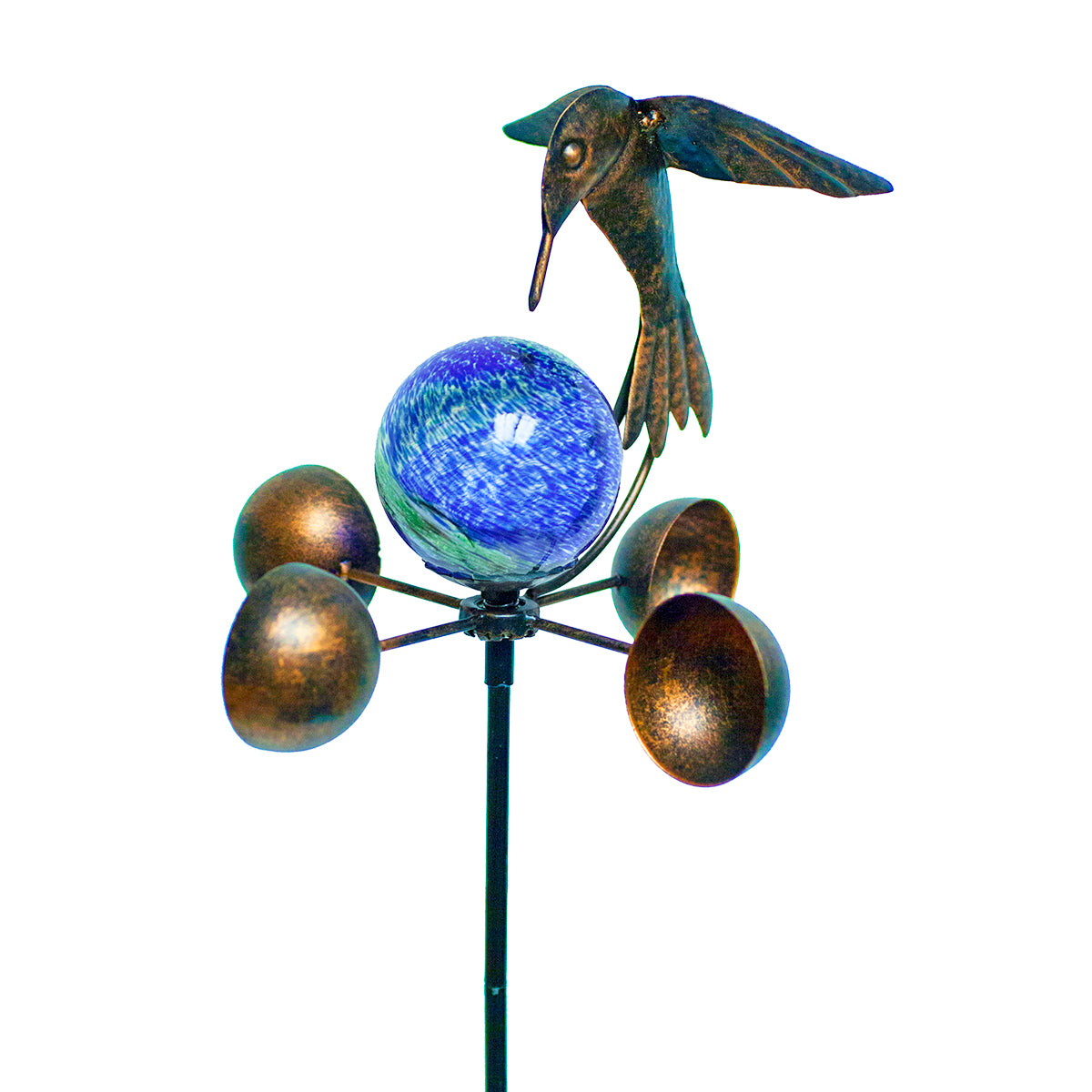 Illuminarie Hummingbird Anemometer Stake KD