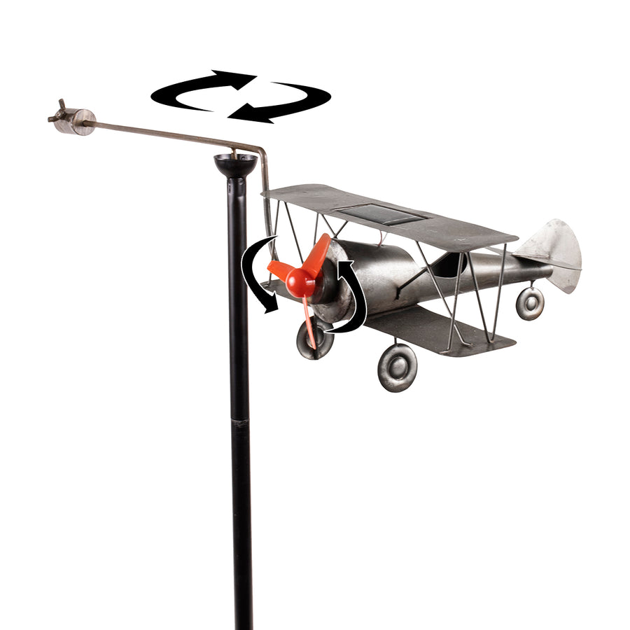 Solar Bi-Plane Wind Balancer - EchoValley.com