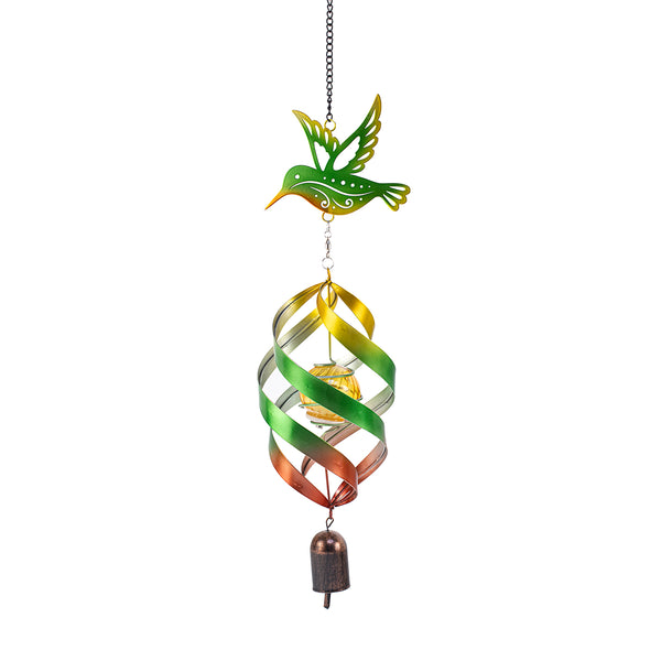 Kolibri Windspiel Mit 7 Aluminiumröhren – Schöne Deko Mit Bedeutung