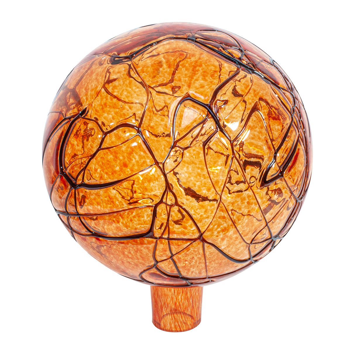 10" Amber Cranium Globe