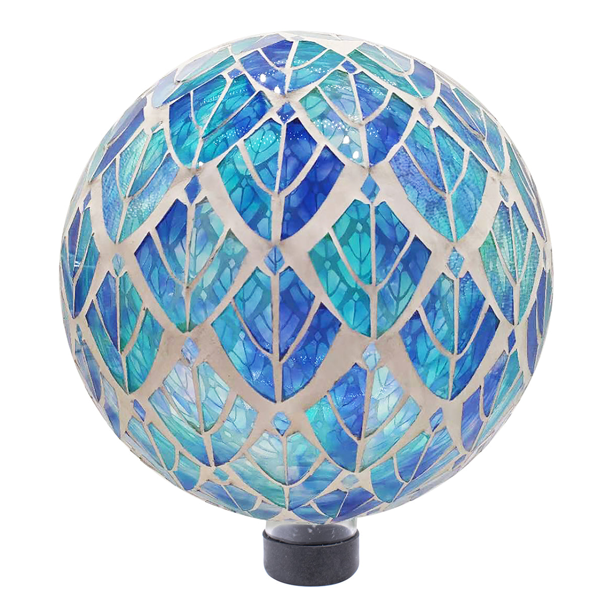 10" Aquamarine Mosaic Gazing Globe