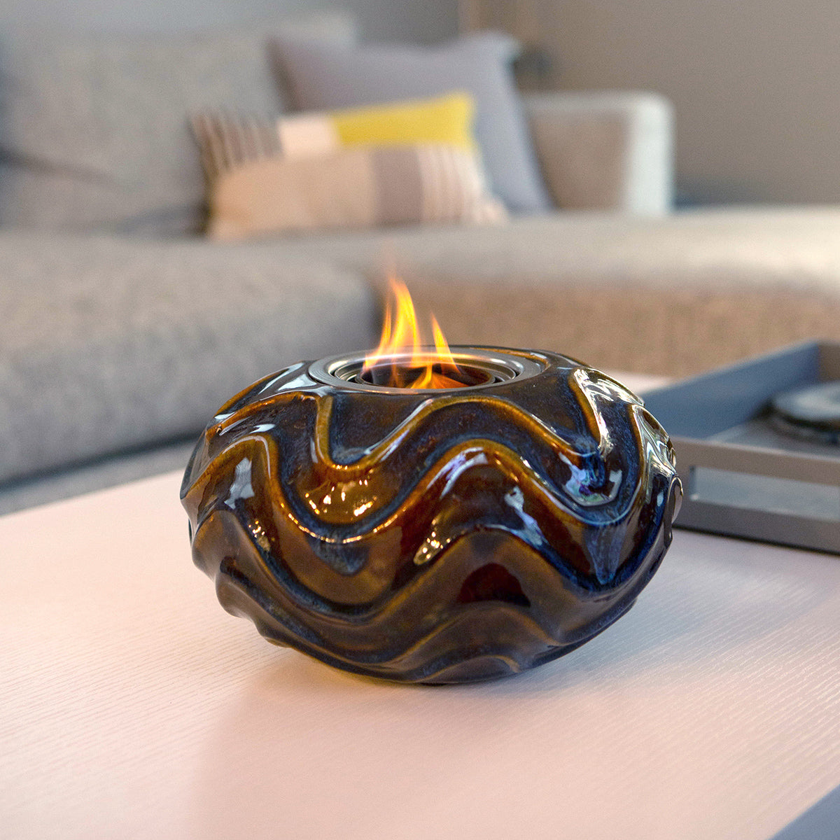 Oceana Ceramic Fireplace